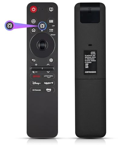 Replacement for LG TV Remote with Includes AI,Pointer and Alexa Voice,Control Universal for LG Magic Remote MR20GA-MR25GA,Compatible with All L G Smart TVs OLED QNED NanoCell 4K Models
