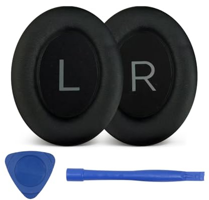 Replacement Ear Pads for Bose 700 Noise Cancelling Headphones,Added Thickness, Luxurious Memory Foam, Noise Isolation Foam Durable Leather (Black)