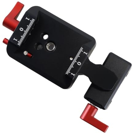 Ubric RS3 Vertical Mount, Vertical Gimbal Camera Plate Compatibile con Ronin S3 / Ronin S3 PRO per fotocamera Video Extended Recording