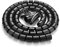 10FT Cable Management Sleeve EZ Cord Bundler 1 Diameter w/Zip Clip Zipper Wire Wrap Cord Organizer Cable Tube Hider Flexible & Expandable Home & Office Wire Concealer for PC TV Computer Cinema