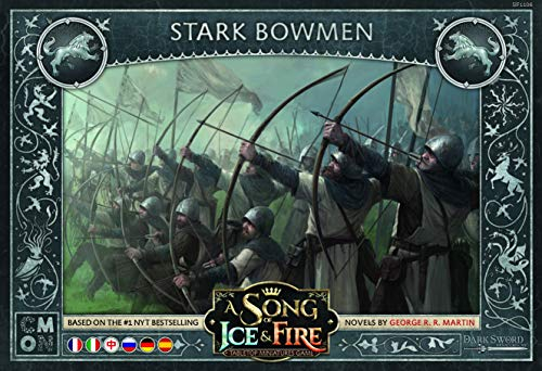 CMON Asmodee A Song of Ice & Fire - Bogenschützen von Haus Stark, Erweiterung, Tabletop, Deutsch, mehrfarbig, bunt, SIF106