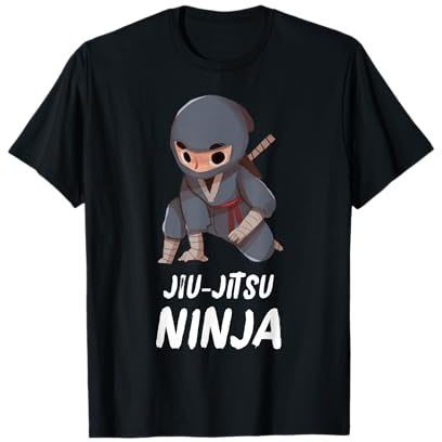Jiu-Jitsu Ninja Boy Funny Martial Arts Sports T-Shirt