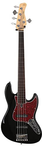 Marcus Miller V7 Alder-5 FL BK RN 2.0 Black Fretless - Basso a 5 corde