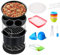 Verve Jelly 6 Universal Heißluftfritteuse Friteuse accessoires voor alle standaard-luftfrittierer 4,2-6,8 Liters- 13 Stücke