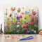 Paint by Numbers Adults Children Ink Painting Style Flowers Oil Painting DIY Hand Painted Oil Painting Kits with Brushes for Wall Art Decoration Home Decoration 16 x 20 Inches