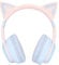 Cat Ear Headphone, LED Light Up Bluetooth Wireless Gaming Headset with Attachable HD Microphone & & 3.5mm Jack, Foldable Over Ear Headphone for PC, Tablet, Mobile Phone, Laptop