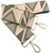 Tracolla Larga 5cm per Borse Donna Cinghia Larga Regolabile Rosa kaki, 80-130cm Cinghia Larga con Gold Moschettone, Durevole per Crossbody Borsa, Chitarra, Borse Moderne Accessori, 922