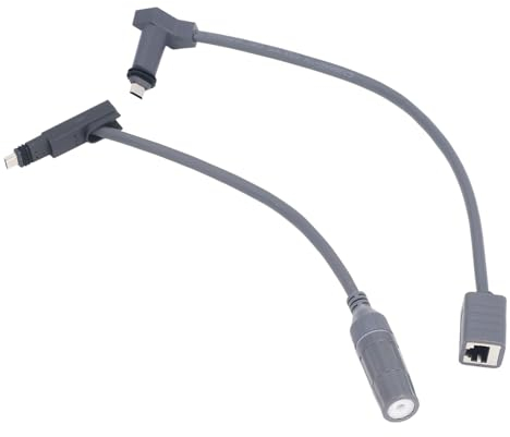 SPX-Stecker auf RJ45 Adapter, RJ45-1 RJ-2 Starlink-Kabel, RJ45 Buchsen, 24 AWG, 1200 Mbit/s, Wasserdichter Kabel, RJ45-Buchsenstecker Adapter für Router Starlink