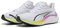 PUMA Electrify Nitro 4 Wn, Scarpe per Jogging su Strada Donna, White-Yellow Alert-Pure Magenta, 39 EU