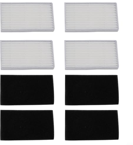 Paquete de 4/10 filtros HEPA para Conga 7490, 8290 Immortal, piezas de repuesto de filtro de aspiradora robot (paquete de 4)