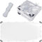 Wasserdicht Plane transparent, Reißfest Windschutz Plane, Kälteschutz und Wärmeerhaltung, aus PVC Faltbar mit Seil für Pavillons, Carports, Balkon, Gewächshaus und mehr - 2.5x3M