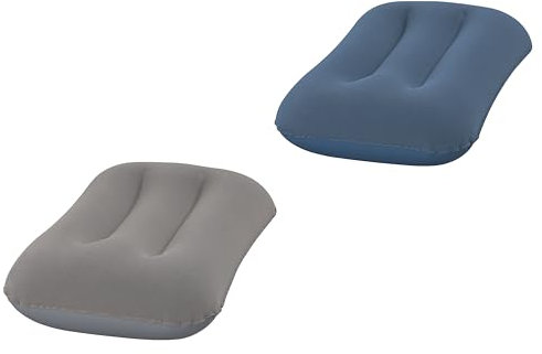 Bestway Beflocktes Luftcamp-Kissen, 42 x 26 x 10 cm