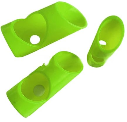 Tube Lagger Pro, 3pcs Foam Pipe Cutter Tool Insulation Cutting Fixture 3D Printing Tube Lagger Three-Tube Insulation Cutting Fixture Insulation Lagging Tool for 15mm, 22mm, 28mm Insulation (Green)
