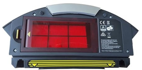 Compatible con Roomba 800 900 Series 850 860 864 870 880 885 890 960 980 Robot aspirador Depósito de polvo Filtro colector