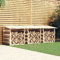 ShGaxin Pérgolas con Techo 3 uds, Pergolas De Jardin, Cenadores para Jardin, Pergolas Impermeables Exterior, Pergola Patio, Pergolas para Terraza, Madera Pino impregnada 100x90x100 cm