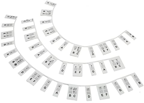 Klavier -Tastaturaufkleber 88 Tasten Black Silicon Note Beschriftungen Haushalt für Klavierunterricht