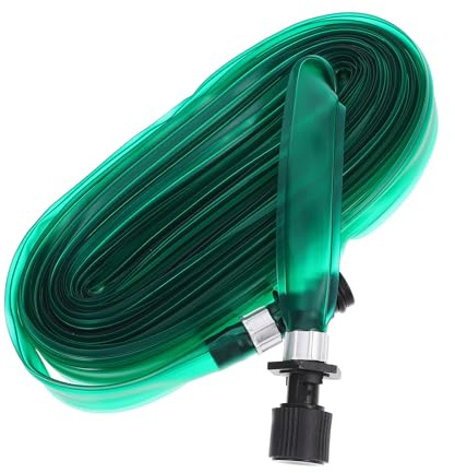 Garden Hose Verde Pvc Fori Laterali, 1/2 Pollice e 3/4 | Tubo Flessibile per Irrigazione, Manichetta Irrigazione Giardino, Accessori Irrigazione