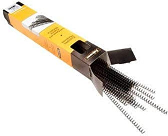 Fellowes 53150 – Pack von metallischen 100 Spiralen, 20 mm, schwarz