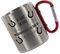 CreaLuxe Edelstahltasse mit Karabiner - Es gibt so viele Pferde auf der Welt und ausgerechet ich habe das Schönste - 330ml, Tasse bedruckt, Kaffeetasse, Bürotasse, Metalltasse, Reitzubehör