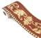 Dark Brown Floral Molding Wallpaper Border Peel Stick Home Ceiling Decorative Border for Bathroom Living Room Kitchen 10cm by 5meters