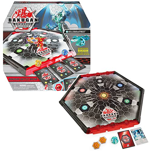 Bakugan Armored Alliance Battle Arena, umrandetes Spielfeld mit exklusivem Fusions-Bakugan