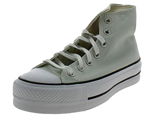 Converse Unisex Chuck Taylor Classic Hi Sneaker, hellgrau, 37 EU