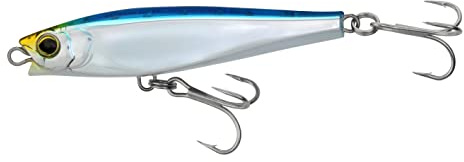 Yo-Zuri R1449-B: Hydro Monster Shot (S) 80Mm 3-1/8, Blue Silver