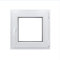 ECOPROF Kellerfenster | Langlebiges Kunststoff-Fenster | Maße 50x50 cm (500x500 mm) | Dreh-Kipp Fenster DIN Rechts | Farbe: Weiss | 70mm Profil