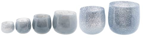 DutZ Pot Jeans | mundgeblasenes Glas | Üvertopf, Vase | H 11 cm D 13 cm
