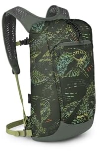 Osprey Daylite Cinch Pack Rucksack für Lifestyle, unisex Rattan Print/Rocky Brook O/S