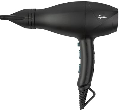 JATA JBSC1195 - Secador de Pelo Profesional Iónico 2600 W con Motor AC, Difusor y Concentrador de Aire, 3 Temperaturas y 2 Velocidades, Aire Frío, Antiencrespamiento, Secado Rápido