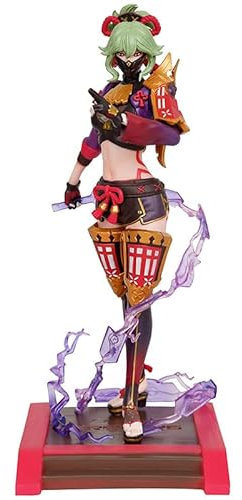 Jiumaocleu Kuki Shinobu Anime-Figur, Cartoon-Spiel-Skulptur, handgemachte Actionfigur, Neujahrsgeschenk