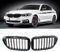 JLVVW Auto Frontstoßstangengrills, Nieren Lufteinlass Kühlergrills, Außendekorationszubehör, Glänzend Schwarze Doppellamelle, Für BM-W G30 G31 G38 530e 530i 540i 5 Series 2017 2018