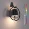 Faithorse Battery Operated Wall Lights, Rechargeable Wall Light Indoor, RGB Dimmable Wireless LED Wall Lamps IP54 Waterproof Wall Sconce Lights for Living Room, Bedroom(Black)