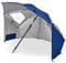Sport-Brella Premiere Portable Sun Umbrella - Mehrzweck Gartenregenschirm, Einfaches Falten, 243 cm, 1 Stück, Ideal für Outdoor-Aktivitäten, Strand und Garten, UV-Schutz - Blau