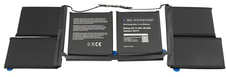 IPC-Computer Akku kompatibel zu Apple MacBook Pro (16 2019) - A2113 mit 99,99Wh