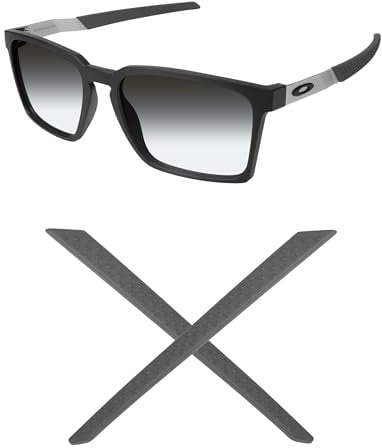 Mryok Replacement Earsocks for Oakley Exchange/Exchange R/Exchange Sun Sunglass - Gray