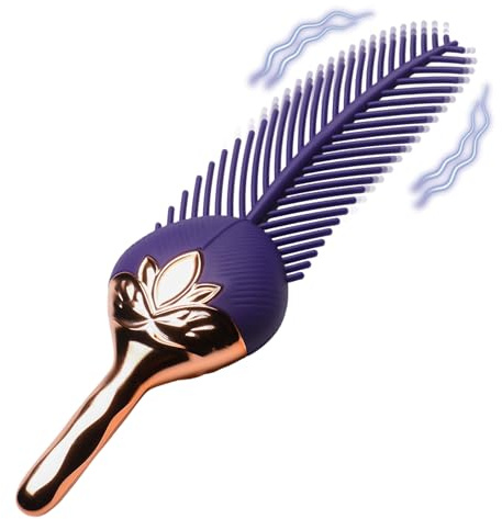 Master Series The Tickler Vibrating Feather Tickler