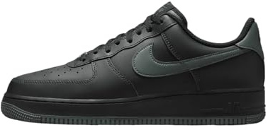 Nike Air Force 1 '07 Herren Schuhe (FJ4146-001, Black/Vintage Green), Schwarz/Vintage-Grün, 41 EU