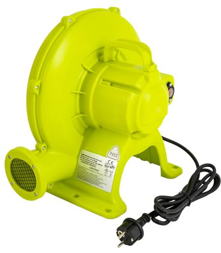 CLEADONG Elektrische Luftpumpe Hüpfburg Gebläse Luftgebläse, 450W Hochdruckgebläse Gebläse Hüpfburg Pumpe, Dauergebläse für aufblasbare Spielzeuge 720m³/H 1500Pa