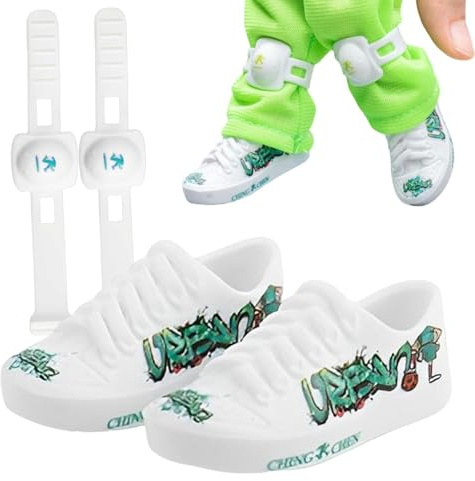 Rurunklee Finger Skateboard Shoes, Finger Shoes Toys, Fingerboard Shoes Sneaker