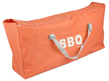 VANZACK Grilltasche BBQ Ofen Aufbewahrungstasche Groß PVC Tragbar Stoßfest Praktischer Schutz Transport Für Outdoor Grillen