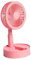 TEMPNAP Ventilador Usb Mini Multifuncional Ventilador Pequeño Telescópico Para Oficina Hogar y Viaje Color Rosa
