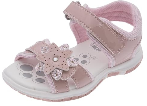 Chicco, Mädchen Sandalen, mit doppeltem Klettverschluss, Mädchen Schuhe, Designed in Italy