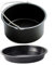 Set di 2 accessori per friggitrice ad aria, con teglia antiaderente e teglia da forno per diverse applicazioni culinarie (22,9 cm)
