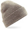 Beechfield Unisex Original Cuffed Beanie Baskenmütze, Heather Oatmeal, Einheitsgröße