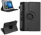 Robuste Universal Schutzhülle kompatibel für Trekstor Surftab B10 / Y10 Tablet Hülle aus hochwertigem Kunstleder Hülle 10.1 Zoll Schutz Tasche Standfunktion 360° Drehbar Farbauswahl, Farben:Schwarz