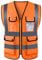Panegy Gilet Alta Visibilità Giubbotto di Sicurezza Catarifrangente Unisex Auto Gilet Sicurezza con Bande Catarifrangenti
