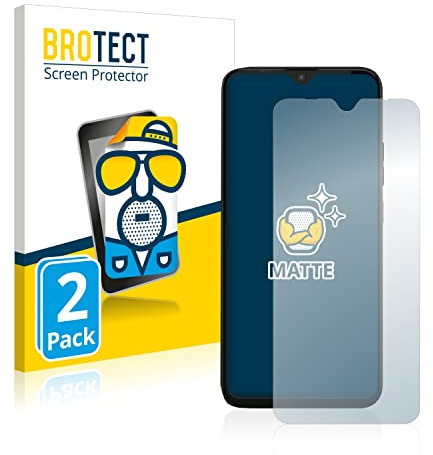 BROTECT Entspiegelungs-Schutzfolie für Gigaset GS4 (2 Stück) Matte Displayschutz-Folie, Anti-Reflex, Anti-Fingerprint