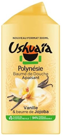USHUAIA - Douche Polynesie Vanille 300 - le Lot De 4